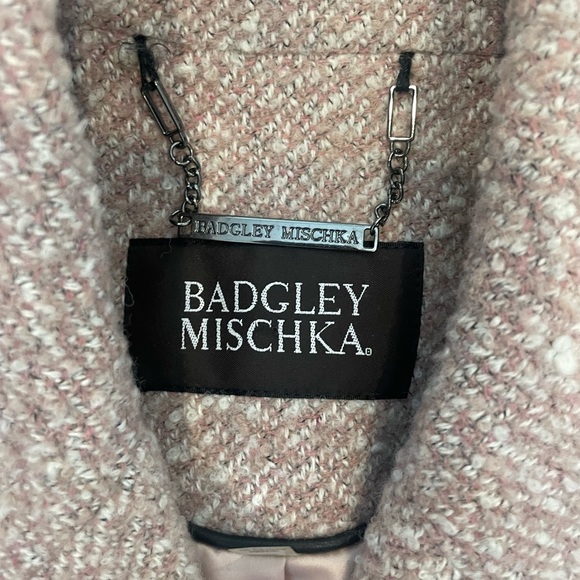 Badgley Mischka Wool Blend Long Coat - Picture 10 of 15